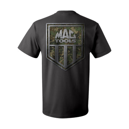 Camo Badge Logo Tee
