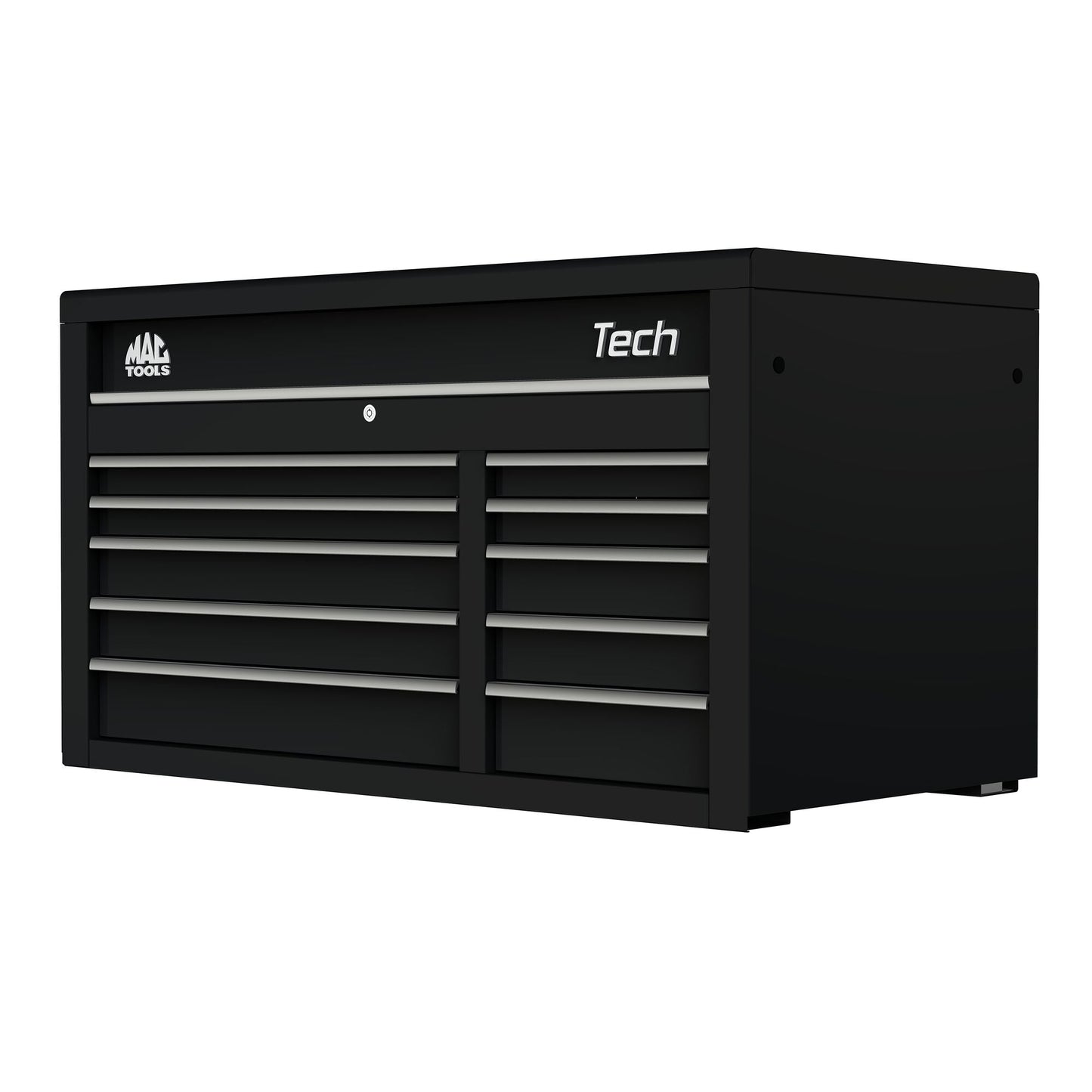 Tech™ Series 10-Drawer Top Chest - Flat Black