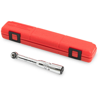 1/4" Drive Round-Head Micro-Adjustable Torque Wrench 10-50 in-lbs.