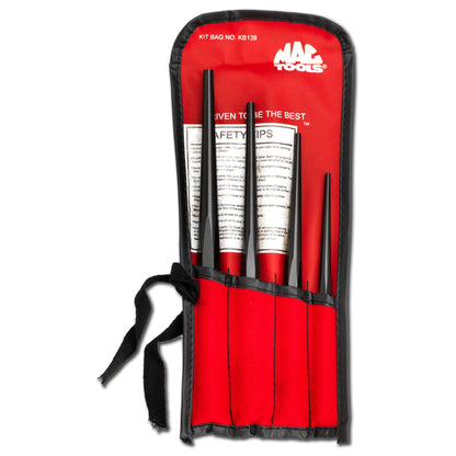 4-PC. Jeu de poinçons à la dérive