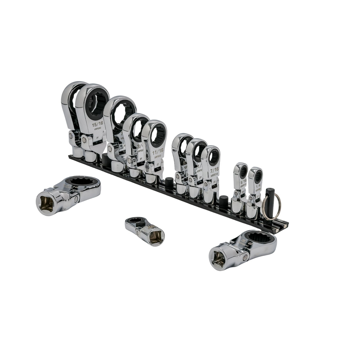 13pc Combo Flex Ratcheting Attachment Set – 12pt