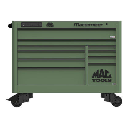 Macsimizer® 10-Drawer Workstation - Olive Green