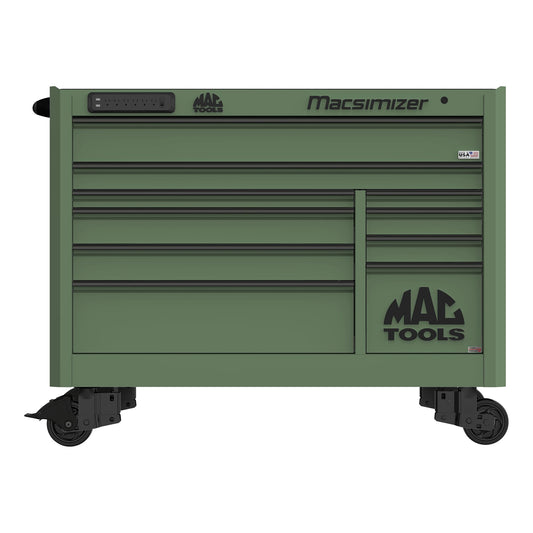 Macsimizer® 10-Drawer Workstation - Olive Green