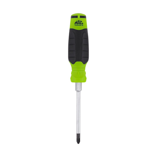 Mac-Grip Phillips Screwdriver #2-Phillips x 4" - Green
