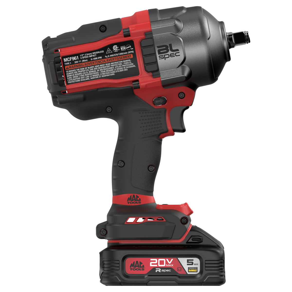 20V 1/2IN IMPACT WRENCH KIT
