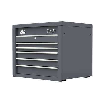Tech™ Series 5-Drawer Top Chest - Carbon Gray