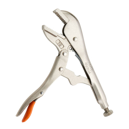 7" Straight Jaw Trigger Release Locking Pliers - Orange