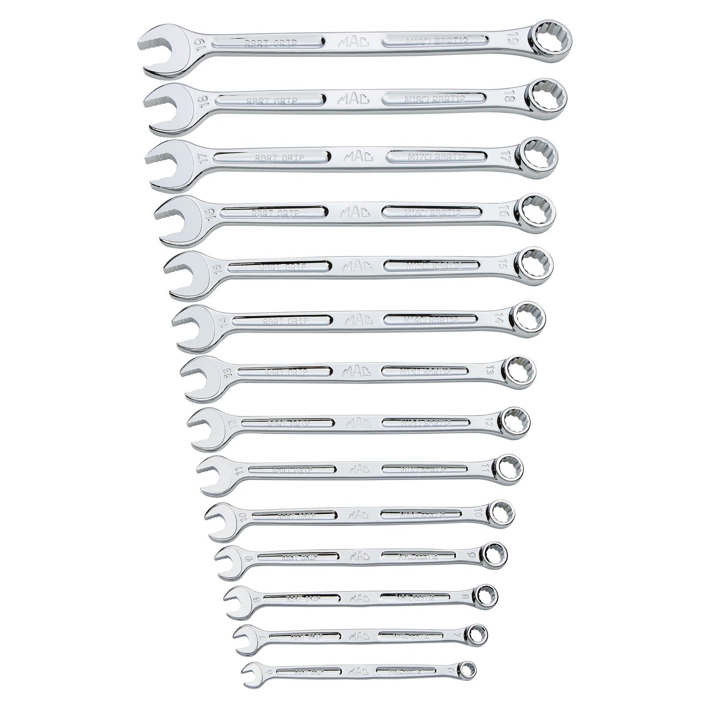 14-PC. Metric R.B.R.T.™ Combination Wrench Set – 12 pt.