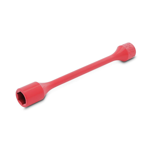 80 ft-lbs. 1/2" Drive 17mm Wheel Torque Socket - Red