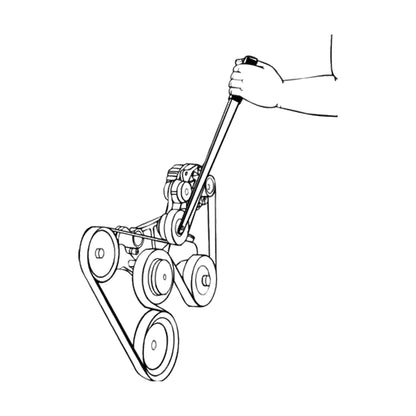 8-PC. Jeu de clés d'embrayage de ventilateur pneumatique
