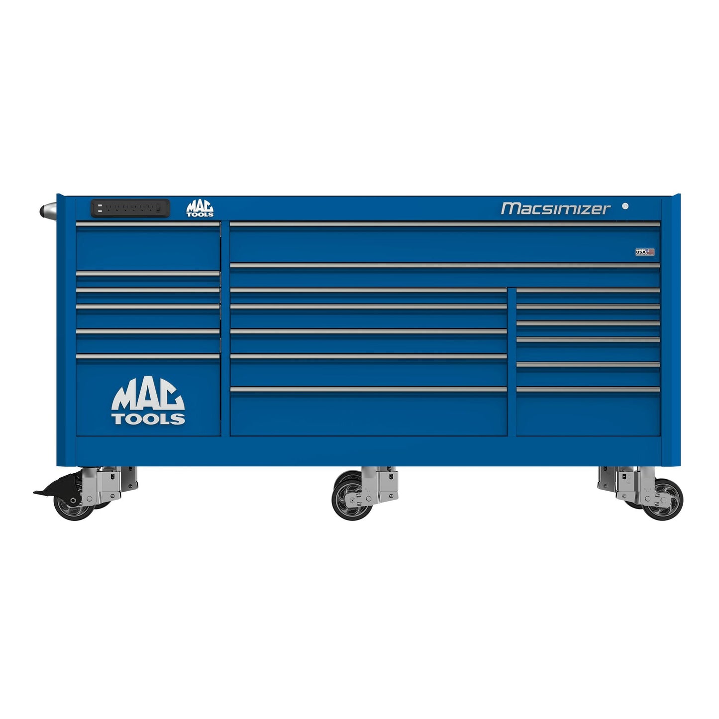 Macsimizer® 19-Drawer Workstation - Sapphire Blue