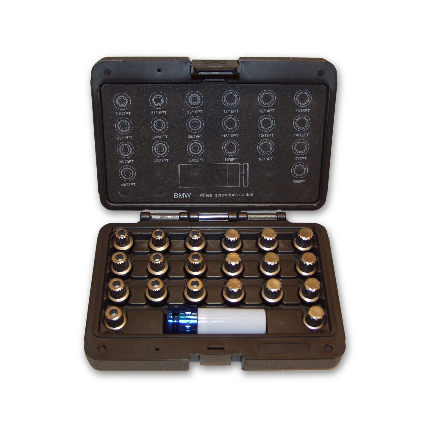 Jeu de boulons de blocage de roue BMW