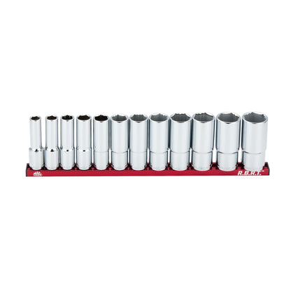 12-PC. 1/2" Drive Deep SAE R.B.R.T.™ Socket Set