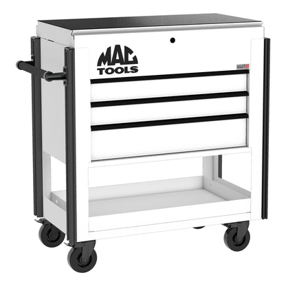 5-Drawer Utility Cart w/ Full Lid - Titanium White