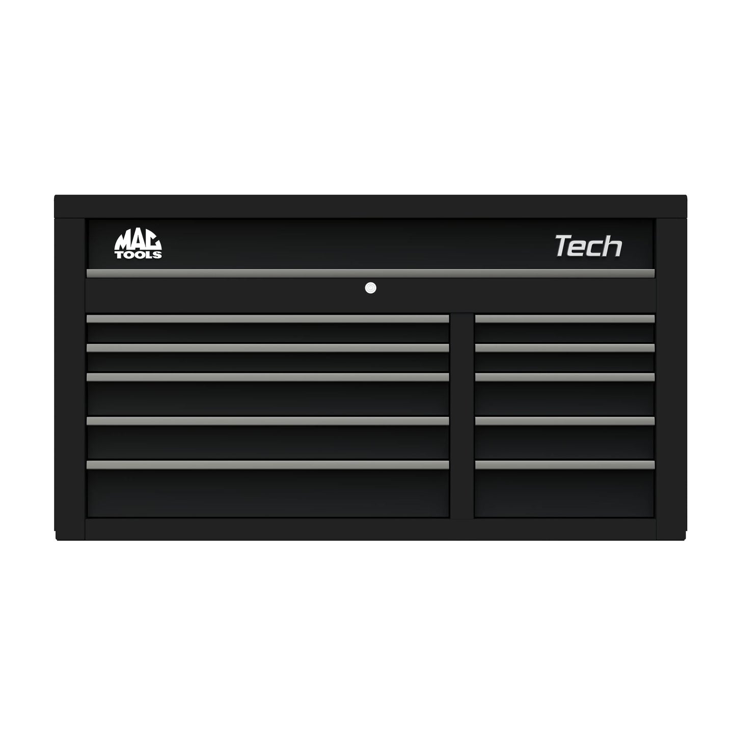Tech™ Series 10-Drawer Top Chest - Flat Black