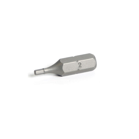 1/4" Hex Drive Hex Bit 1"- 2mm