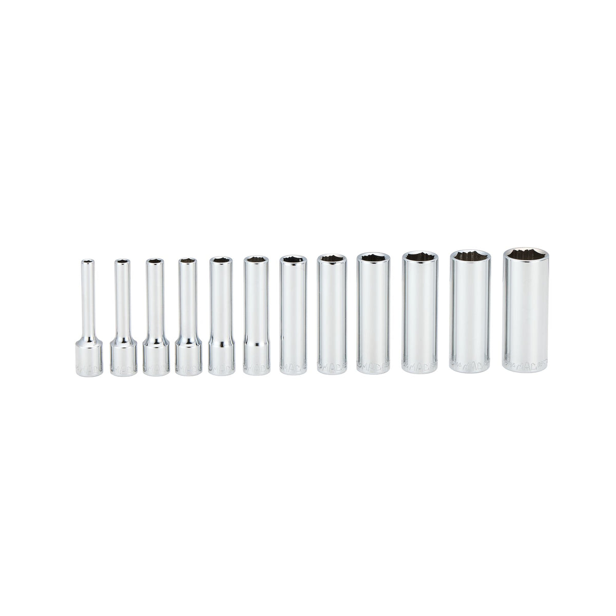12-PC 1/4" Drive Deep SAE R.B.R.T.™ Socket Set