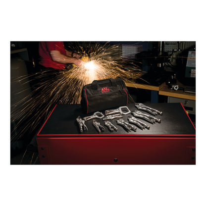 10-PC. Jeu de pinces-étaux