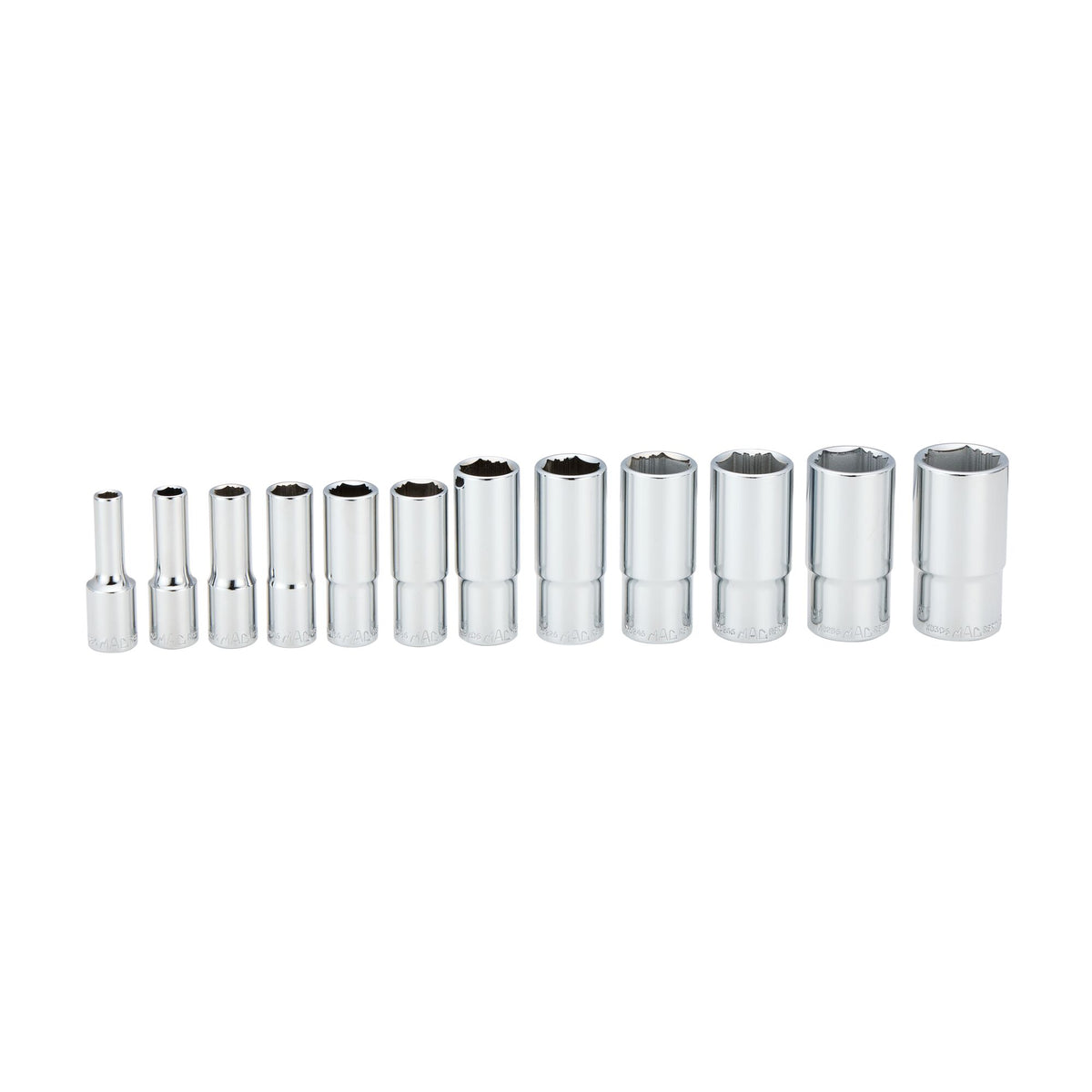 12-PC. 3/8" Drive Deep SAE R.B.R.T.™ Socket Set