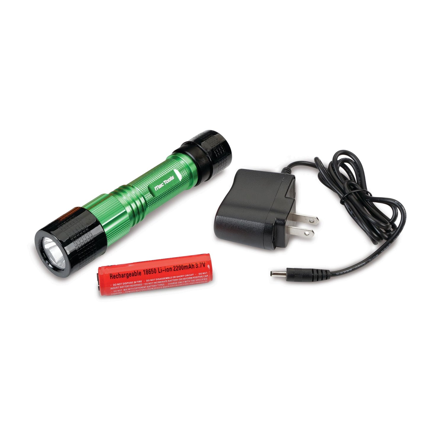 Rechargeable Pro LED Flashlight - Black