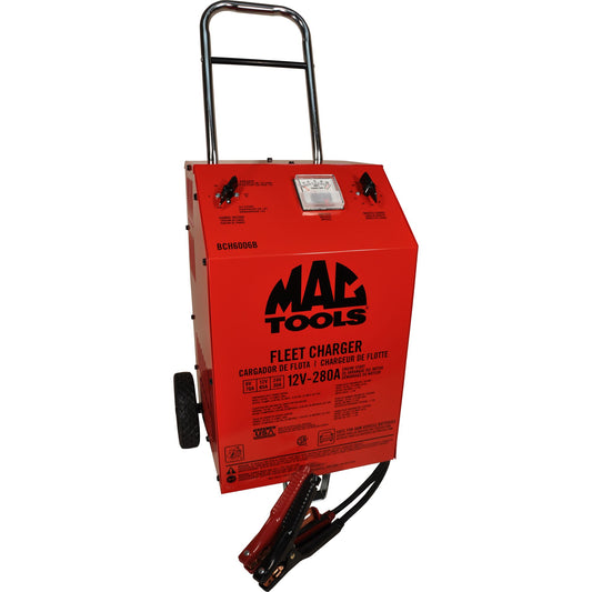 Chargeur de batterie à roues pour flottes à usage intensif 6/12/24 V