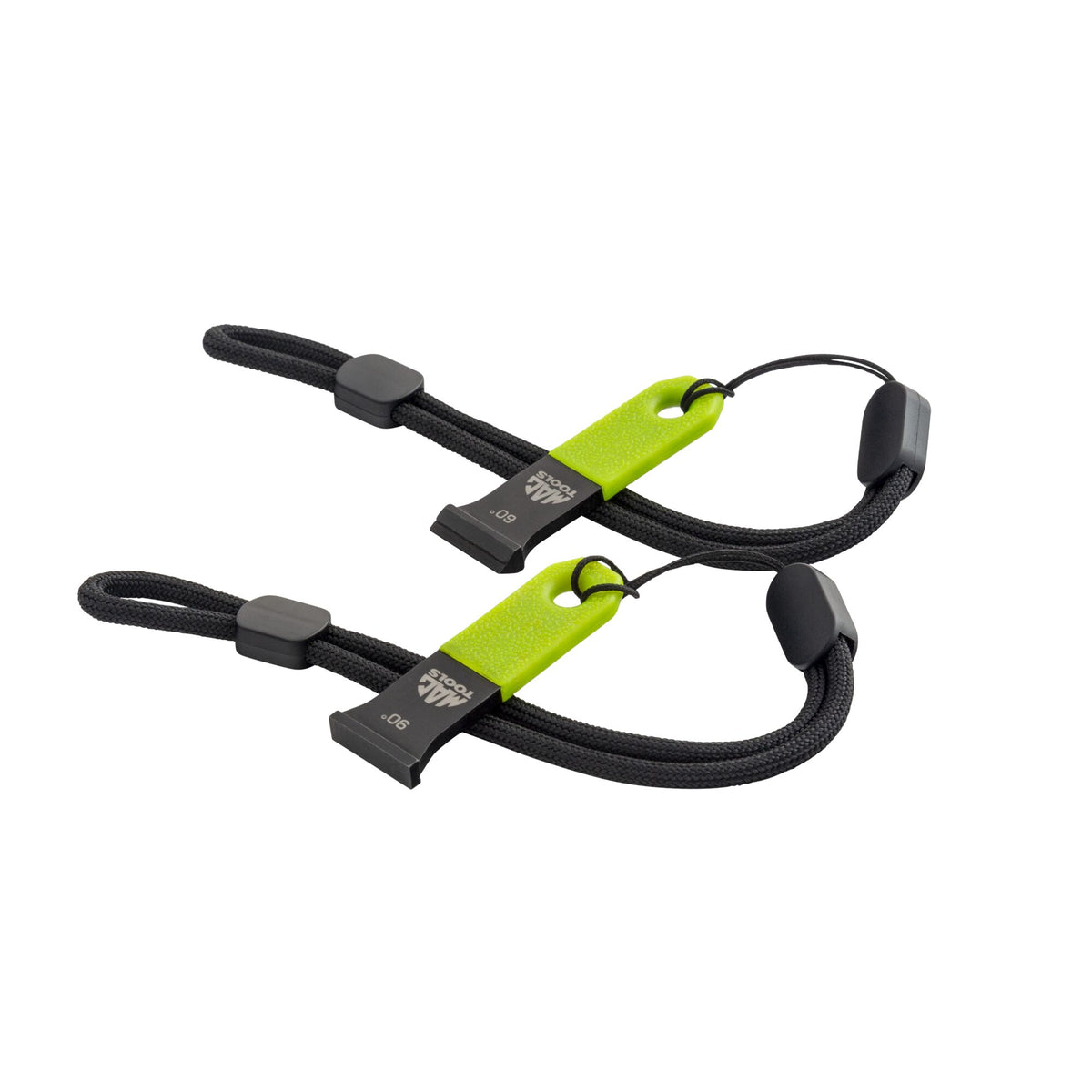 2pc Mini Carbide Scraper Set - Green