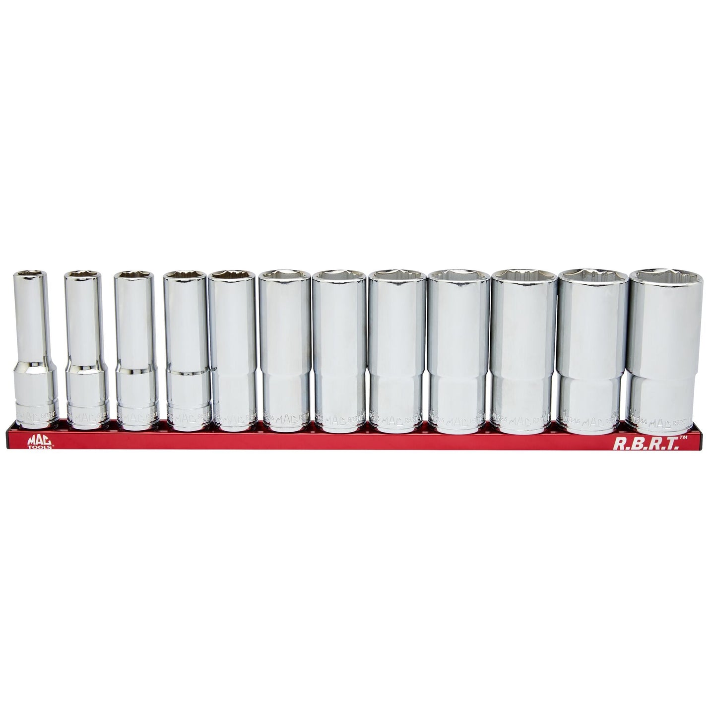 12-PC. 1/2" Drive Deep SAE R.B.R.T.™ Socket Set