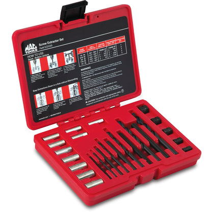 20-PC. Jeu d'extracteurs de vis