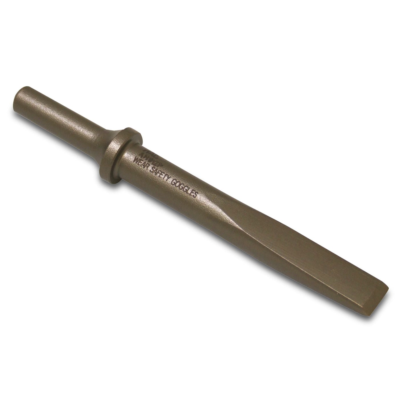 .401 Shank Flat Chisel with Curved Blade Air Hammer Bit 5-1/2"