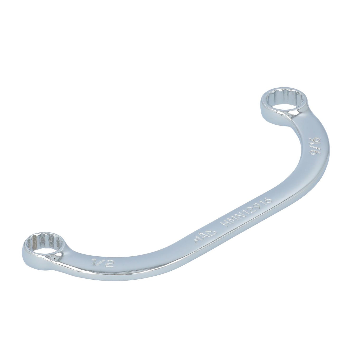 1/2" X 9/16" Half-Moon Wrench - 12-PT.