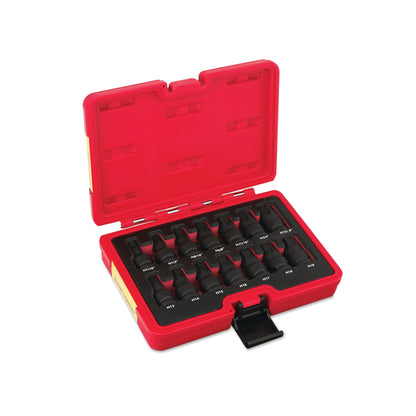 14-PC. Tournevis hexagonaux à impact métrique/SAE RBRT à entraînement 1/2"