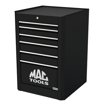 Macsimizer® 6-Drawer Side Box with PowerTech™ Drawer - Flat Black