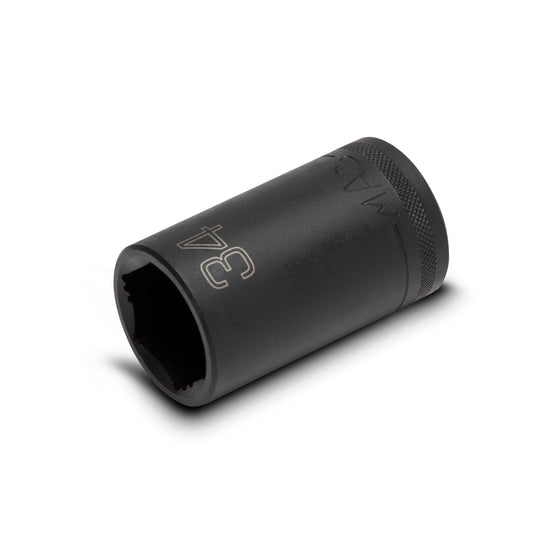 1/2" Drive Deep Impact Socket 34mm - 6-PT.