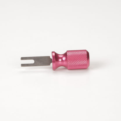 Knurled-Handle Terminal Tool Flat Blade 8.0mm x 24.0mm