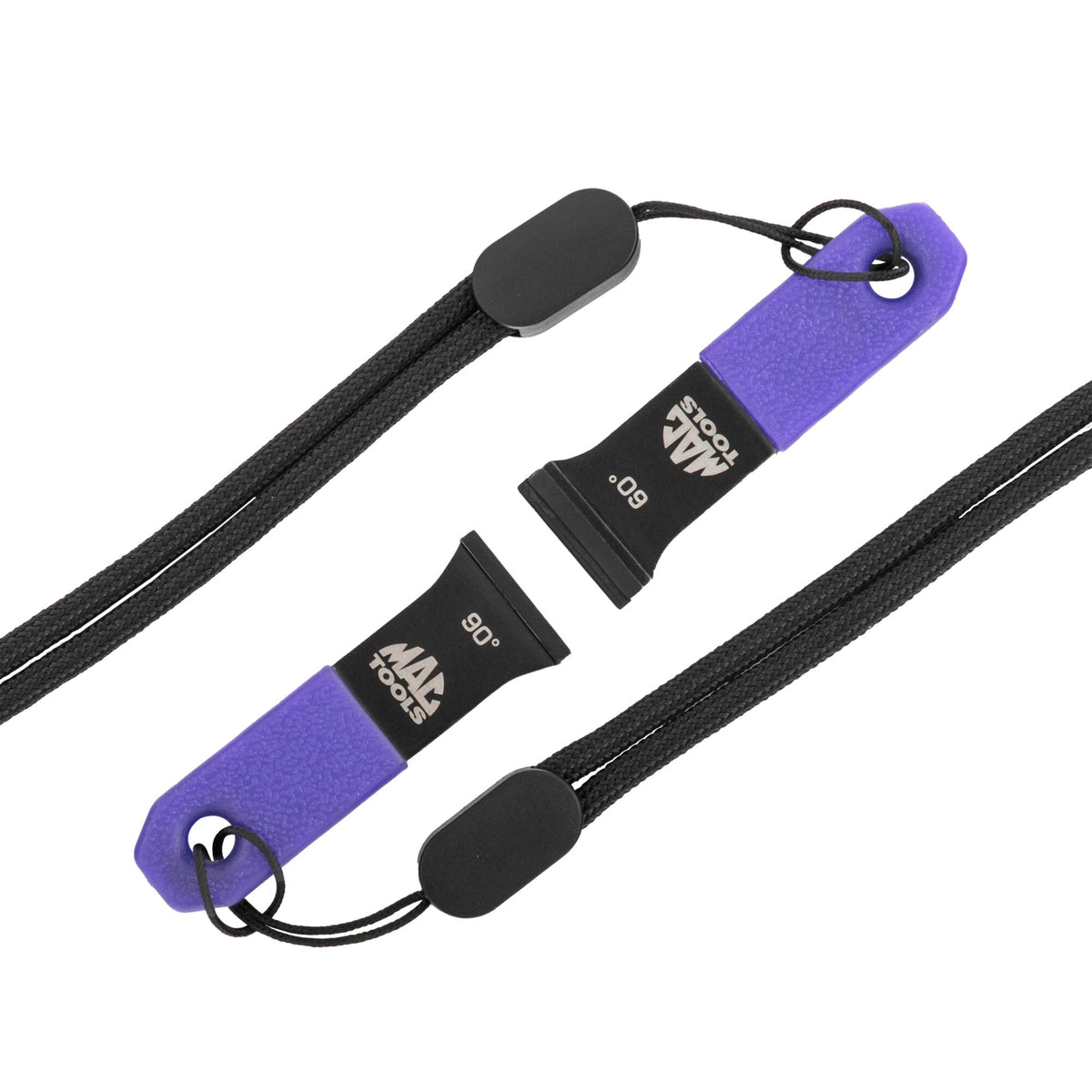 2pc Mini Carbide Scraper Set - Purple