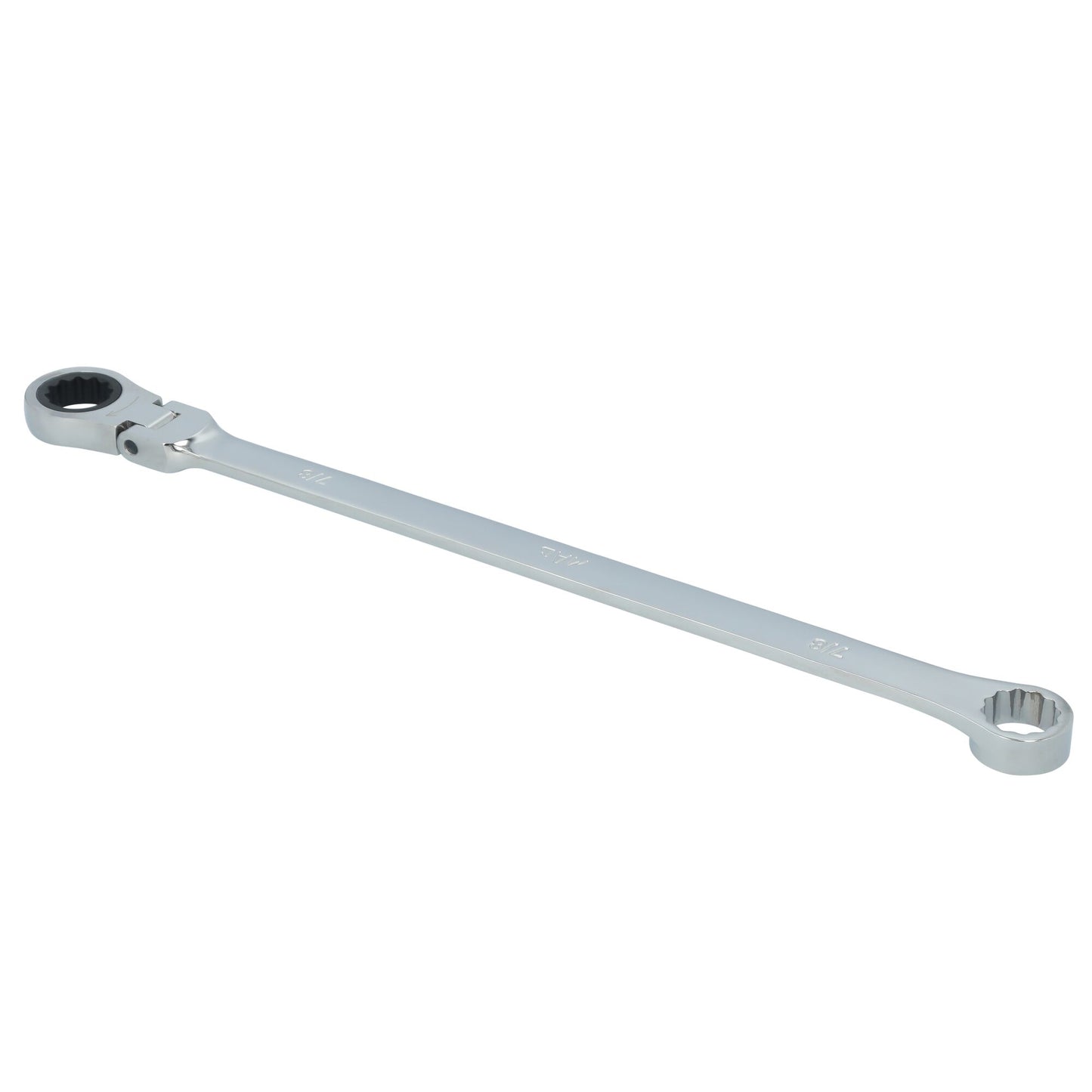 7/8" XL Double Box Flex Head Ratcheting Wrench - 12-PT.