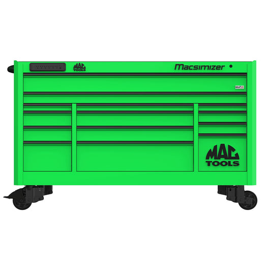 Macsimizer® 14-Drawer Workstation - Lime Green
