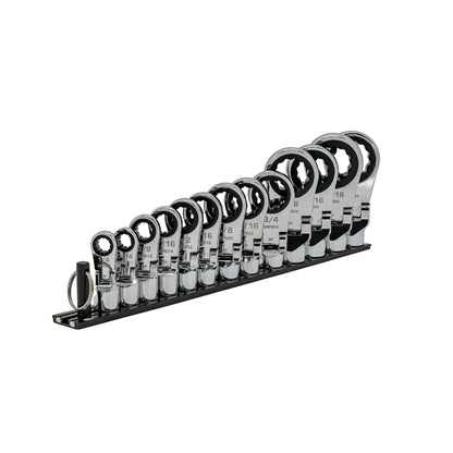 13pc Combo Flex Ratcheting Attachment Set – 12pt