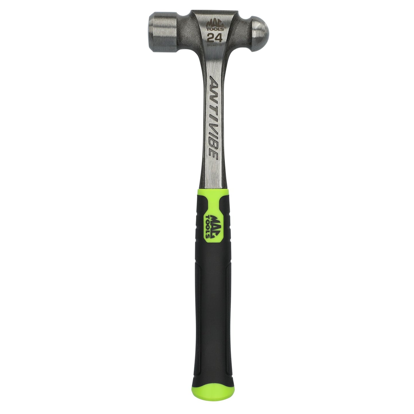 24 oz. Anti-Vibe® Ball Peen Hammer - Hi-Vis Green