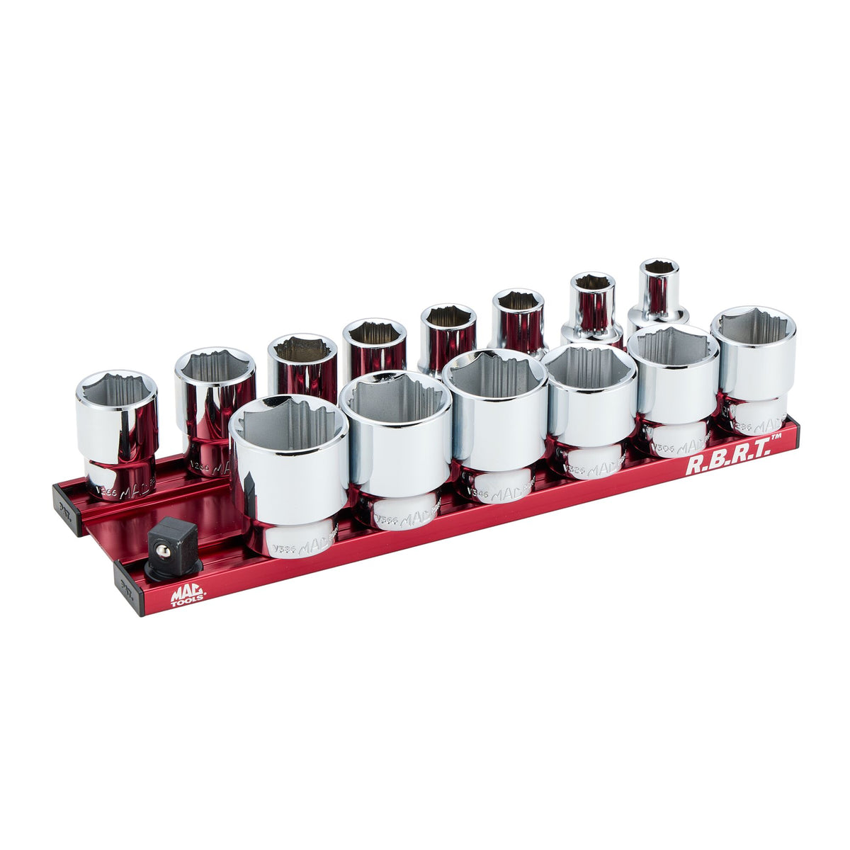 15-PC. 1/2" Drive Standard SAE R.B.R.T.™ Socket Set