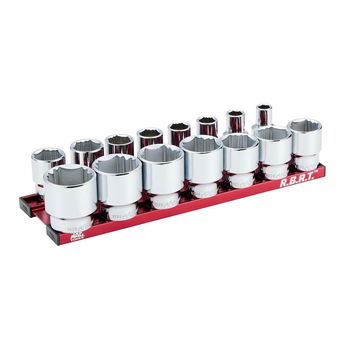 15-PC. 1/2" Drive Standard SAE R.B.R.T.™ Socket Set