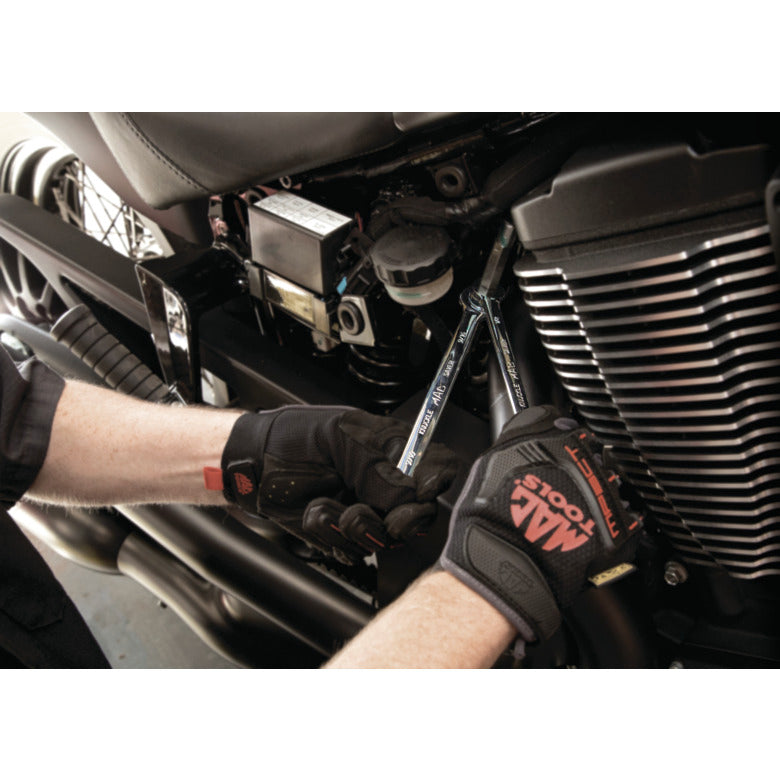 18-PC. SAE Knuckle Saver Combination Wrench Set - 12-PT.