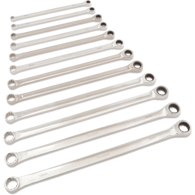 Long ratcheting deals wrench set