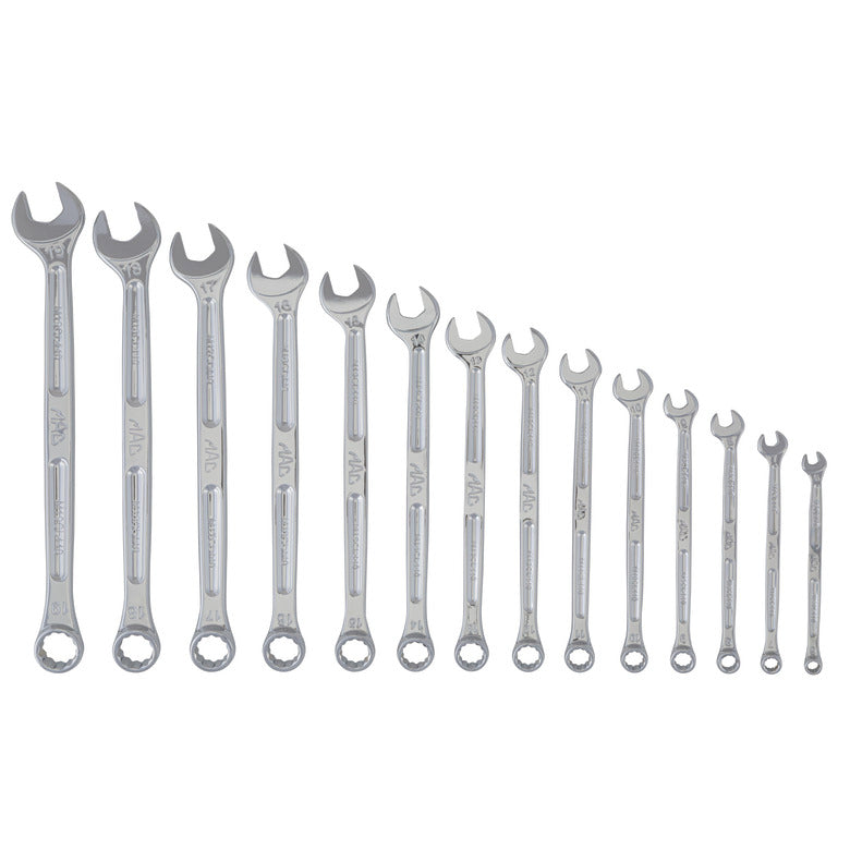 Wrench Set, Combination Metric - 14-PC. – 12-PT.