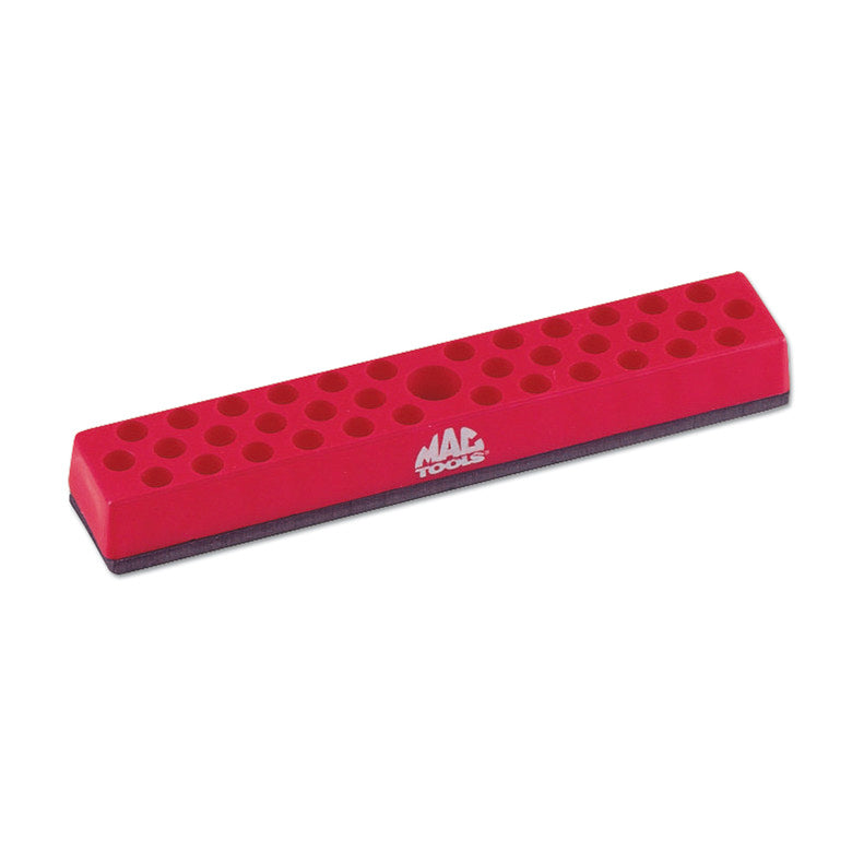 Embout 1/4" - Porte-douille magnétique - Rouge