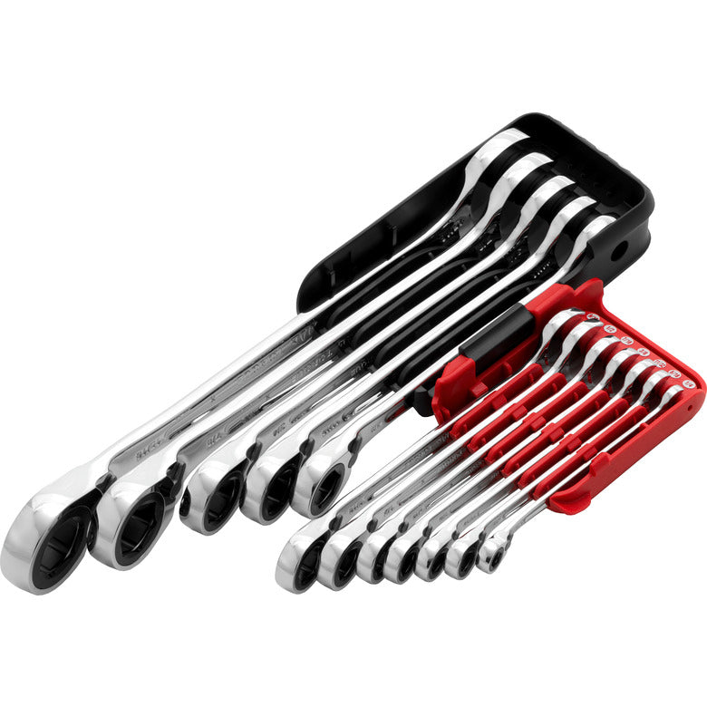 12-PC. SAE Reversible Ratcheting Wrench Set - 6-PT.