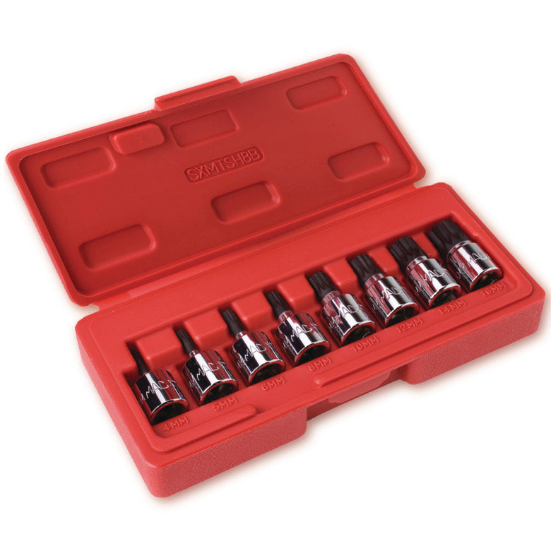 8-PC. Tamper-Resistant Triple Square Bit Driver Set