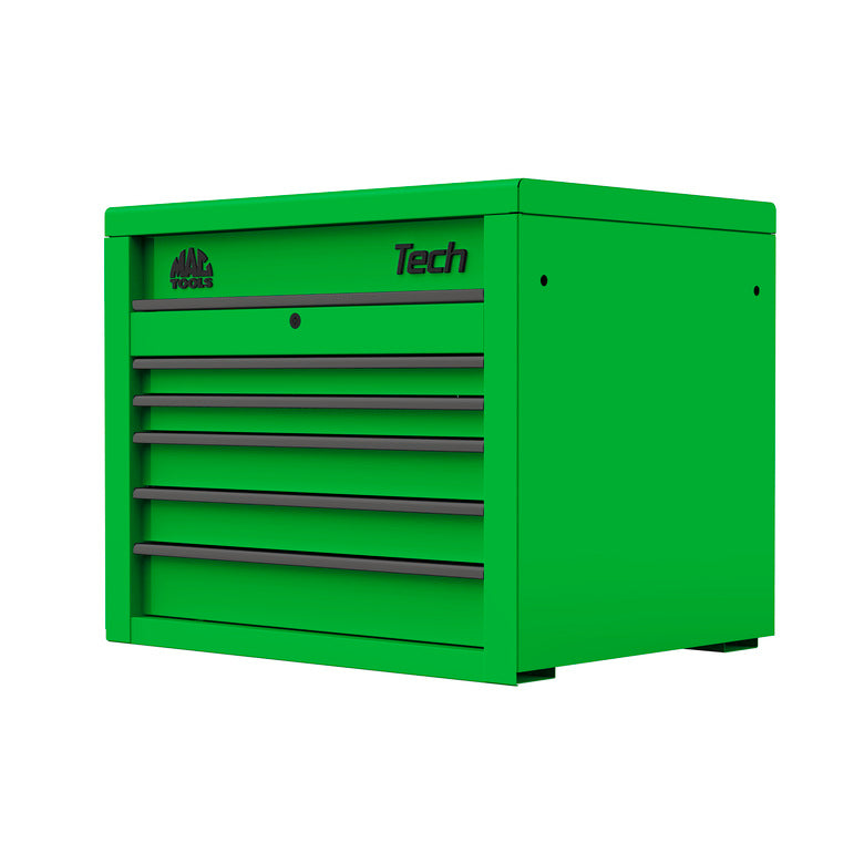 Tech™ Series 5-Drawer Top Chest - Lime Green - T3425TC-LG