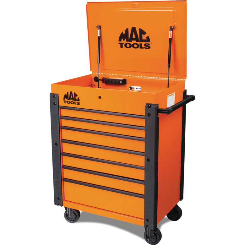 Daytona D17DTO 17 Drawer Tool Set With Roller Cabinet - Orange